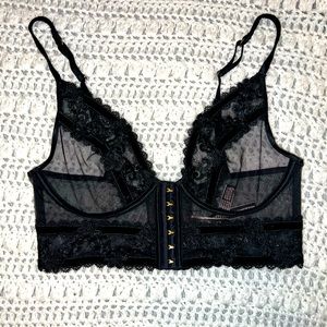 Victoria’s Secret Mesh and Velvet Bralette